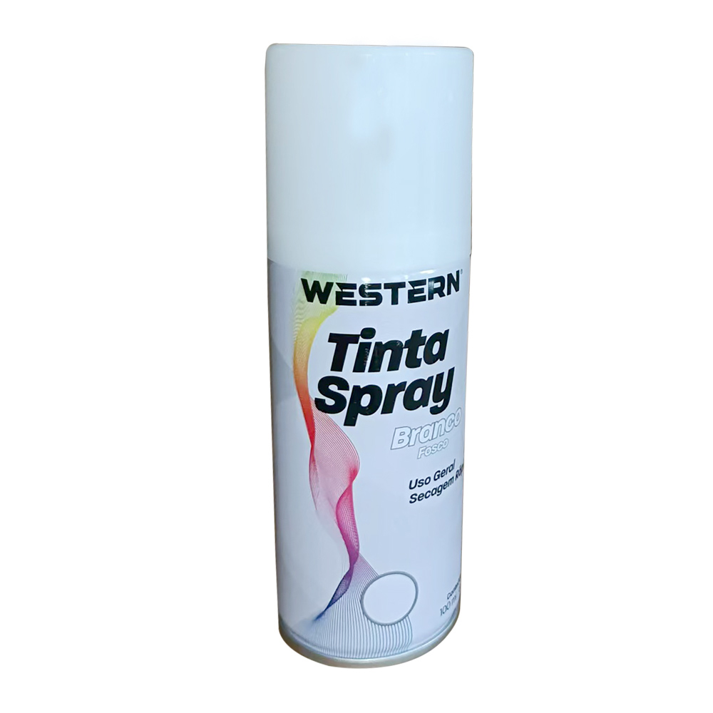 TINTA SPRAY USO GERAL BRANCO FOSCO 100ML / 60G