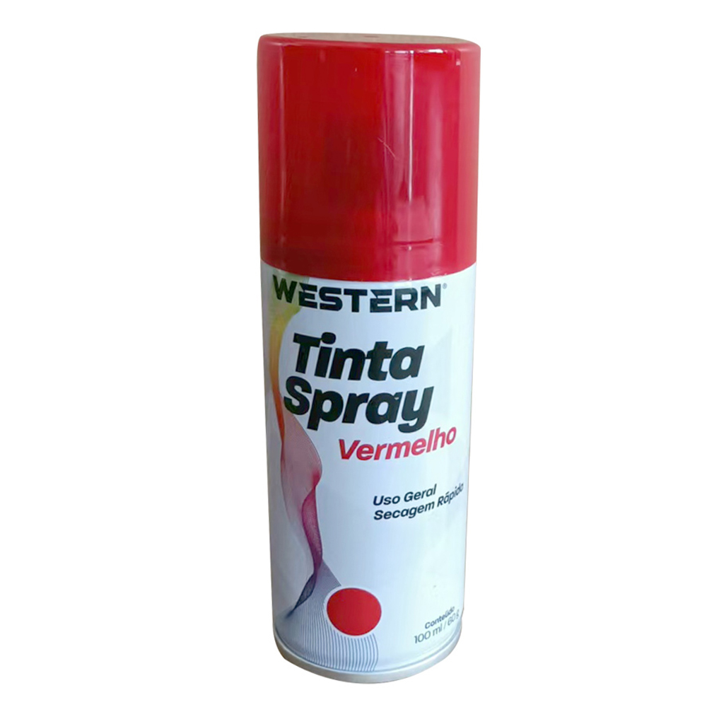 TINTA SPRAY USO GERAL VERMELHO 100ML / 60G