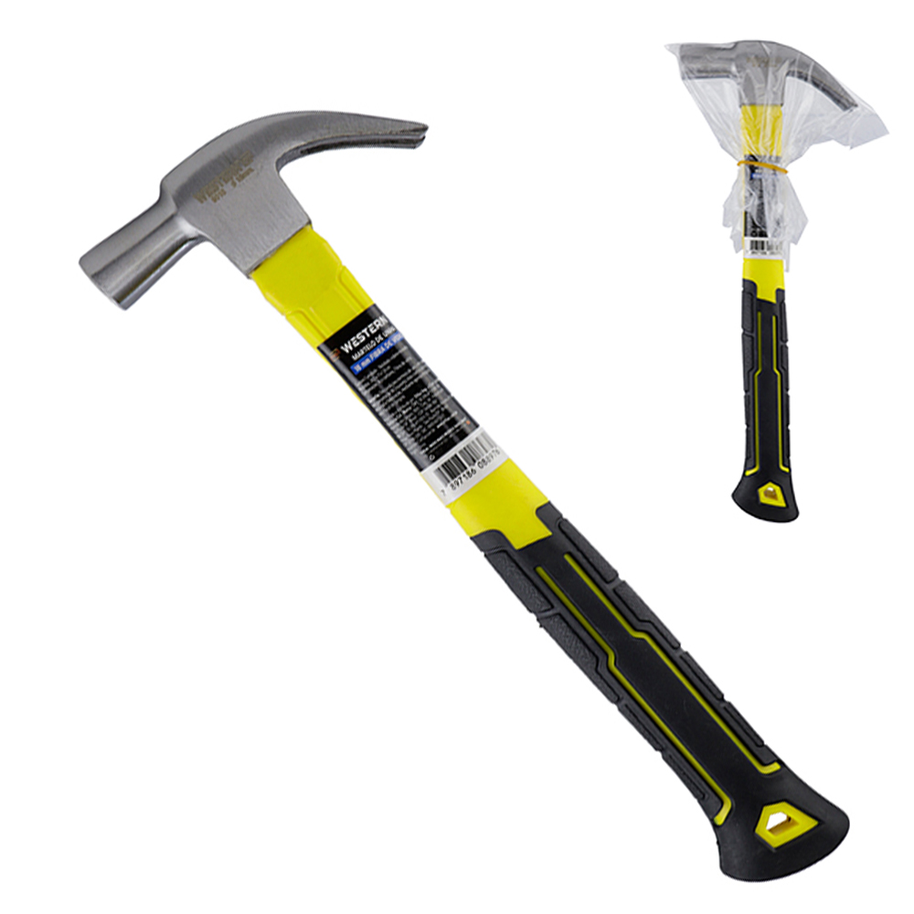 MARTELO UNHA CABO FIBRA DE VIDRO PRO 18MM 28,5CM