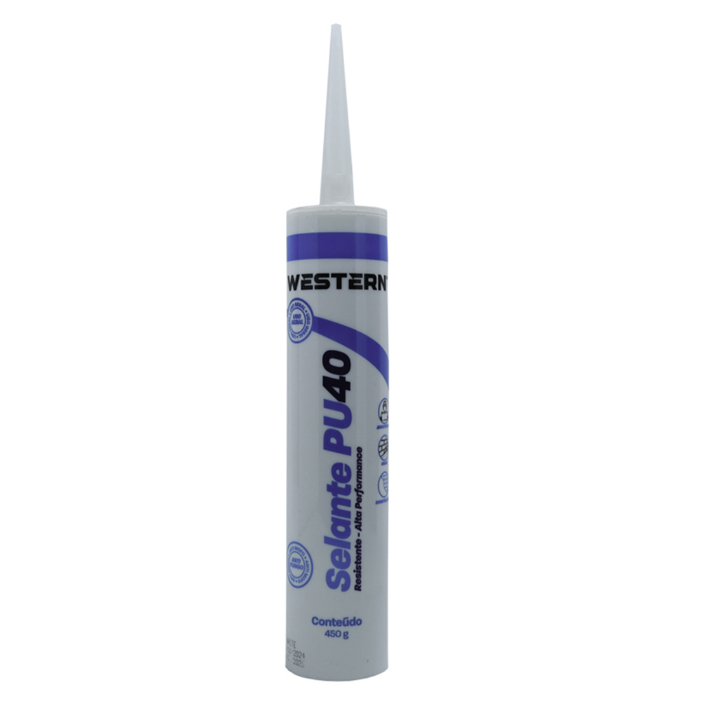 ADESIVO / COLA SELANTE PU40 BRANCO 450G