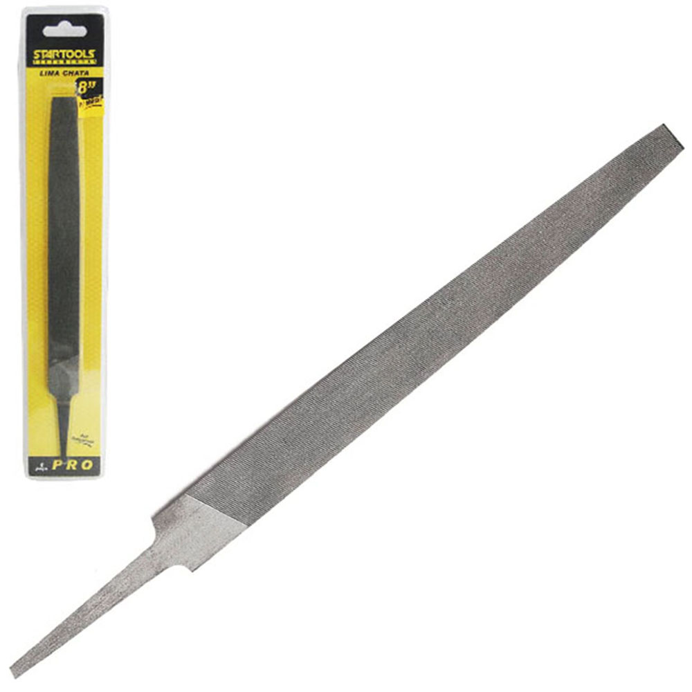LIMA CHATA PARA METAIS PRO 8'' NA CARTELA