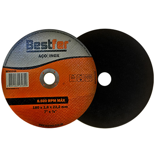 DISCO / SERRA CIRCULAR PARA ACO/INOX 7¼'' 1,6MM