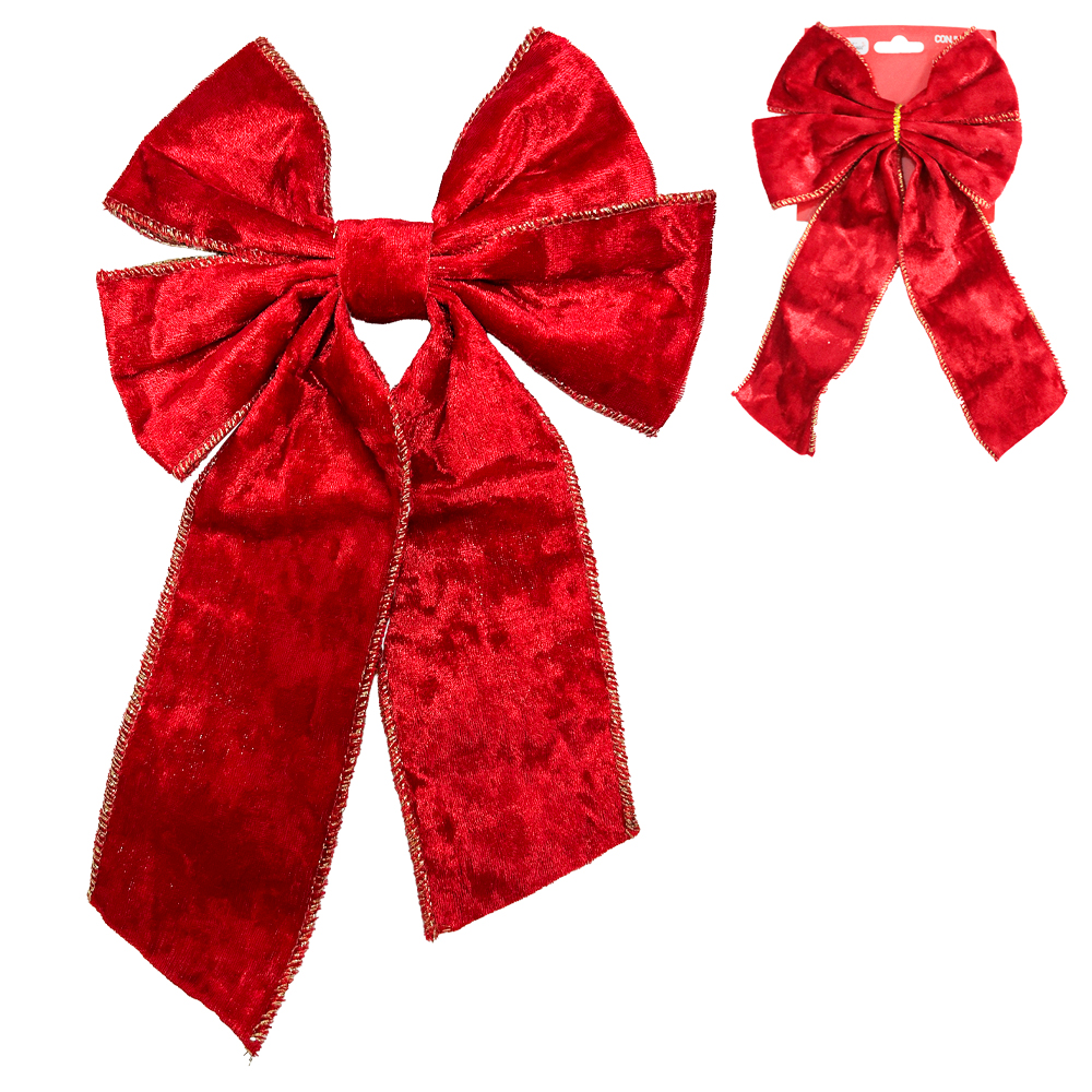 LACO VELUDO VERMELHO 25X15CM