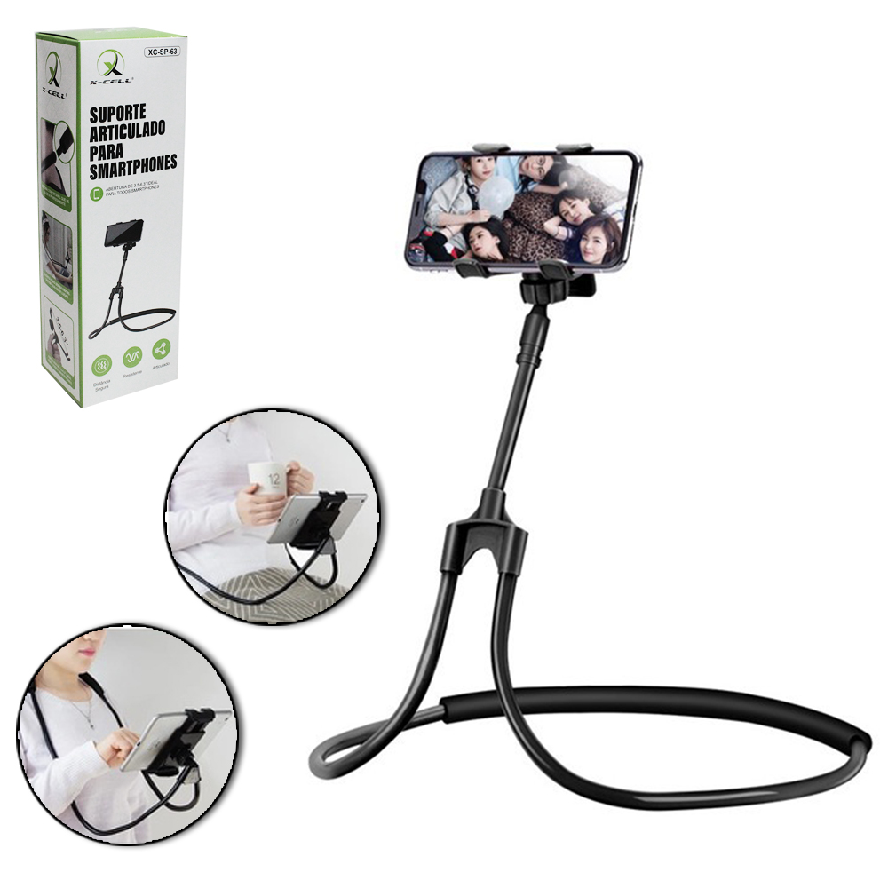 SUPORTE ARTICULADO PARA CELULAR E TABLET X-CELL