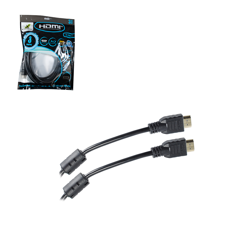 CABO HDMI X HDMI 1080P 1,4V X-CELL 3M