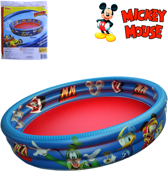 PISCINA INFLAVEL 3 ANEIS 130L MICKEY 20X97CM DE Ø DISNEY