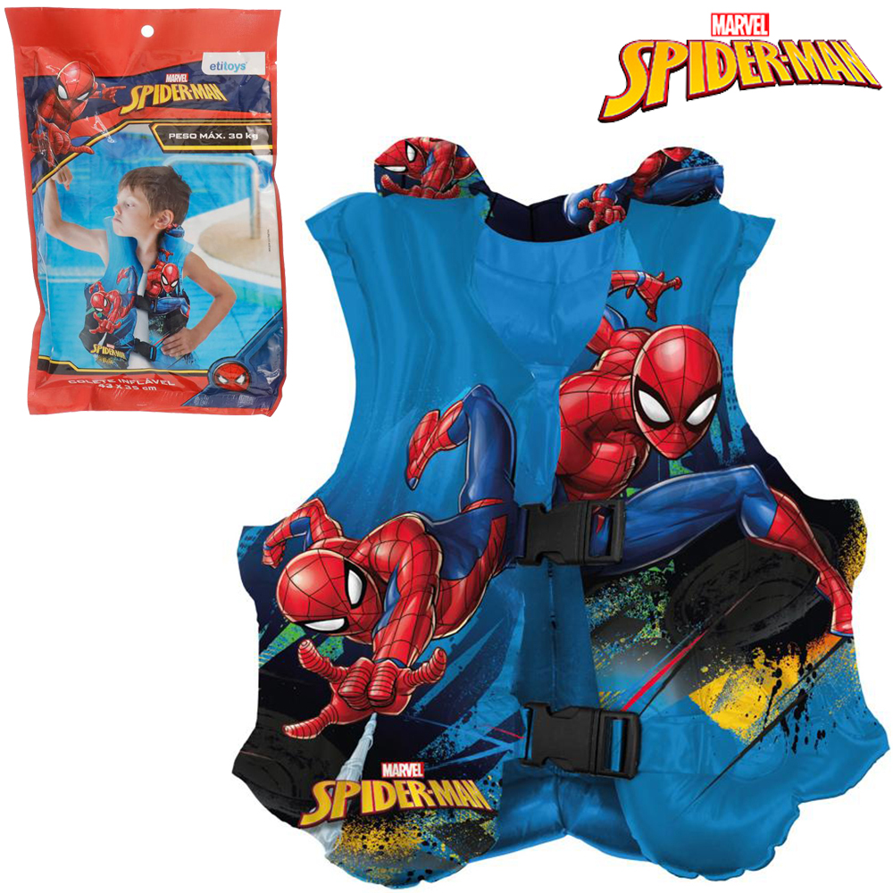 COLETE INFLAVEL INFANTIL HOMEM ARANHA/SPIDER MAN 43X35CM DISNEY