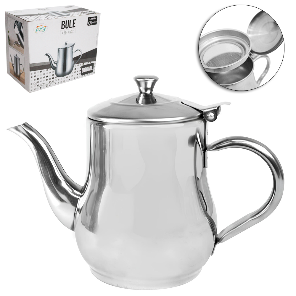 BULE DE INOX 580ML NA CAIXA
