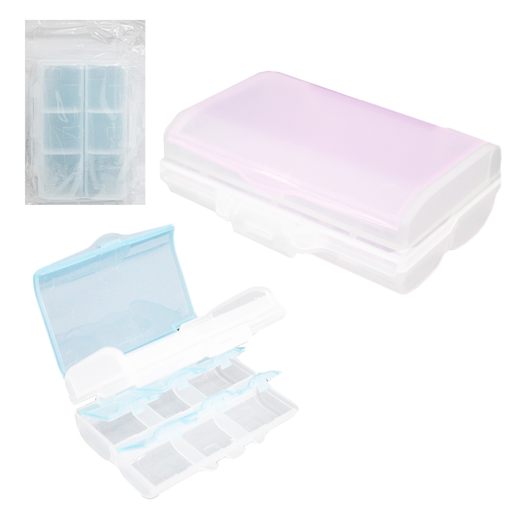 PORTA COMPRIMIDO DE PLASTICO RETANGULAR COM 7 COMPARTIMENTOS 9,5X7,3X3,3CM
